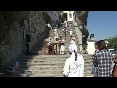 Видео: Василий Жданкин с дочерью Анастасией, песня 9, "Уж ты ветка бедная", 28.08.2017