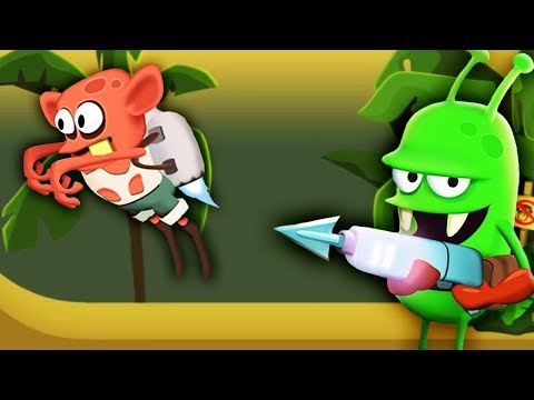 Видео: ОХОТА НА ЗОМБИ! Новый РЕАКТИВНЫЙ ЗОМБАРЬ игра Zombie Catchers