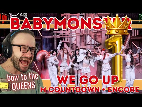 Видео: 1-е место, ПОБЕДА!!!!!! BABYMONSTER - «WE GO UP» в прямом эфире M Обратный отсчёт и выступление н...