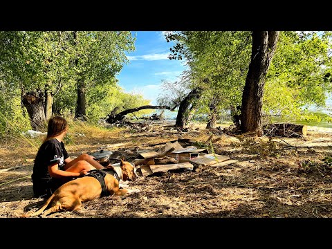 Видео: НОЧУЮ ОДНА НА РЫБАЛКЕ В ЛЕСУ,ЛОВЛЮ РЫБУ, ЖАРЮ ШАШЛЫК.. Рыбалка с ночевкой