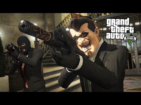 Видео: GTA 5 ONLINE - БОЛЬШОЕ ОГРАБЛЕНИЕ БАНКА!! (Прохождение ограблений ГТА 5 Онлайн)