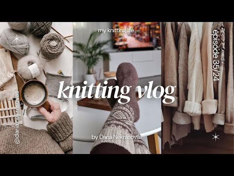 Видео: ВЯЗАЛЬНЫЙ ВЛОГ 35/25 | Мои норвежские носочки с жаккардом 🧶 Вяжу Lopomania и участвую в игре #ВНВ_6