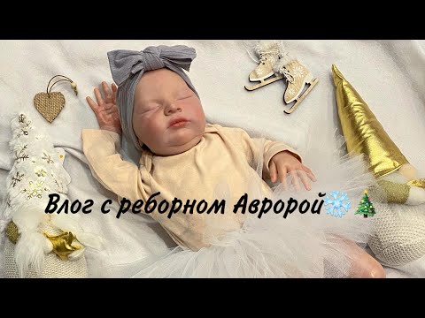 Видео: Влог с реборном Авророй в деревне❄️