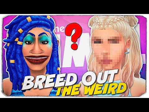 Видео: ЭКСТРЕМАЛЬНЫЙ BREED OUT THE WEIRD СО СЛАЙДЕРАМИ - The Sims 4