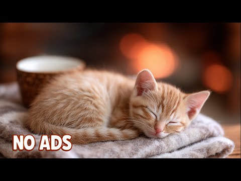 Видео: Расслабляющая музыка для кошек 🐈 Спокойная музыка для крепкого сна вашей кошки 🌼