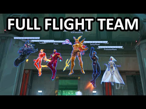 Видео: ИСТИННАЯ команда All Flying Team в Marvel Rivals