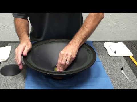 Видео: Ремонт пассивного радиатора динамика Klipsch KD15