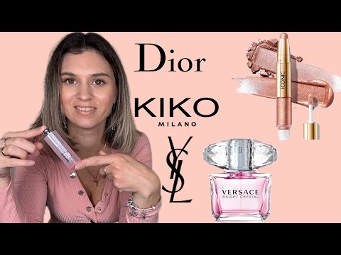 Видео: КОСМЕТИКА И АРОМАТЫ Dior, Kiko Milano, Versace, Iconic London, Escada, Yves Saint Laurent!