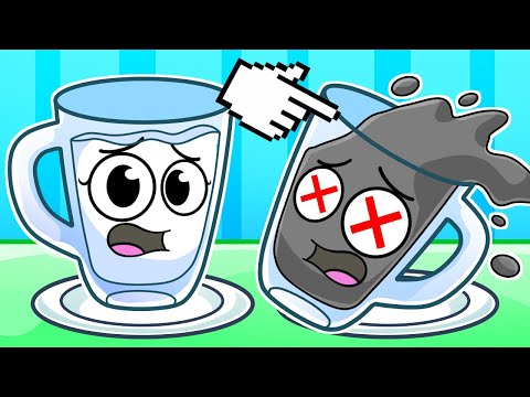 Видео: НЕ ПРОЛИВАЙТЕ ЧАШКУ..