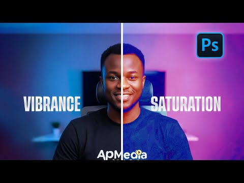 Видео: Реальная разница между яркостью и насыщенностью в Photoshop