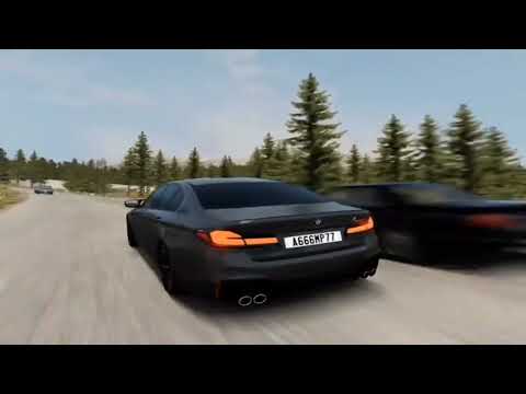 Видео: Жотский хасан на BMW m5 f90 в #beamng