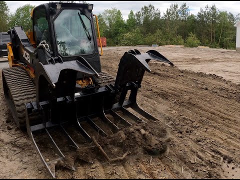 Видео: Грубое выравнивание с помощью стандартного грейфера/граблей для корней