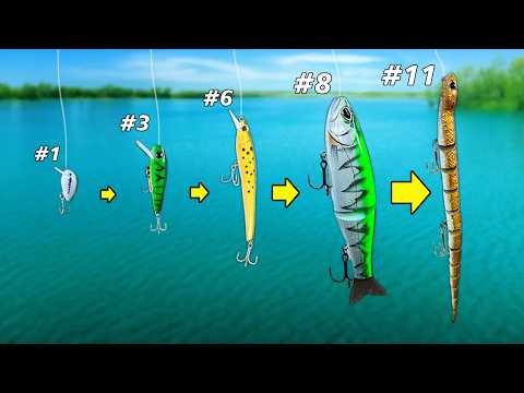 Видео: Каждый раз, когда я ловлю рыбу, моя наживка становится БОЛЬШЕ