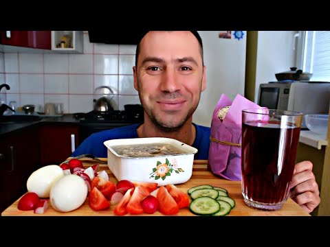 Видео: МУКБАНГ ХОЛОДЕЦ / КУДА Я ПРОПАЛ?? / MUKBANG HOLODETS/ eating show / 먹방