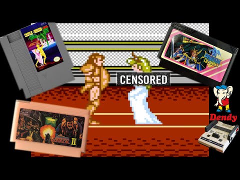 Видео: Непристойные пасхалки на Денди - 8 bit