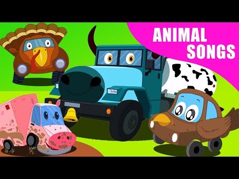 Видео: звуковая песня животных | детские рифмы | узнавать имена животных | Kids Learn | Animal Sound Song