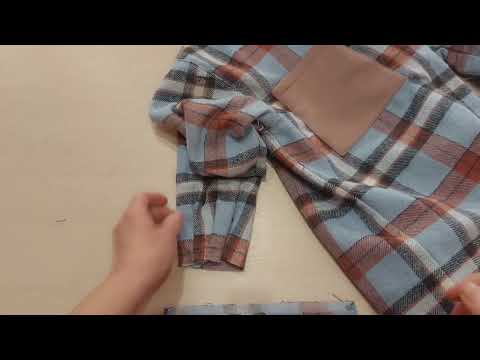 Видео: Сорочка в клітинку ,частина 2 #sewing #sewingtutorial