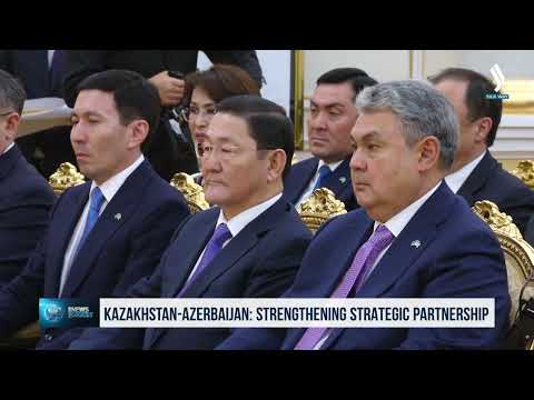 Видео: Казакстандын жана Азербайжандын президенттери жыйын өткөрүштү
