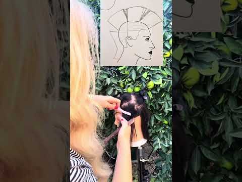 Видео: Стрижка с дисконнекцией: игра объёмов и линий . 