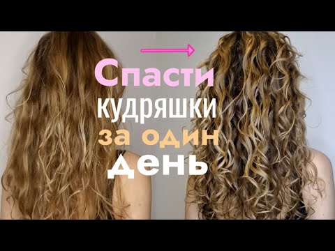 Видео: Как спасти сухие кудрявые волосы? КУДРЯВЫЙ МЕТОД