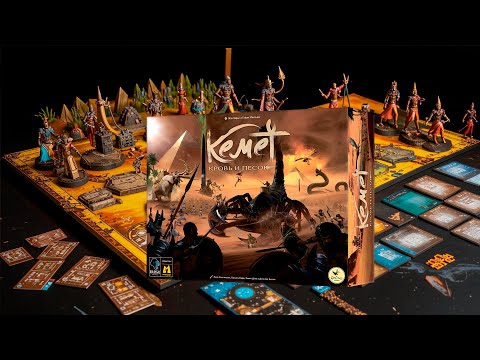 Видео: Настольная игра Кемет. Кровь и песок | играем, летсплей, обзор, отзывы