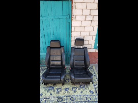 Видео: Реставрация сидений  sportsitze (recaro)на BMW e34 .Часть 1.