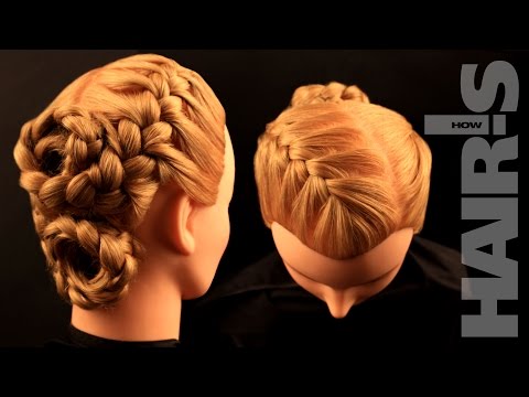 Видео: Делаем прическу из двух французских косичек – видеоурок (мастер-класс)