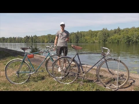 Видео: Туристические велосипеды СССР 60-х. Спутник в-34 и в-37