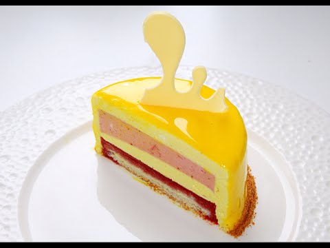 Видео: Муссовый лимонно-клубничный торт / Mousse Lemon-Strawberry Cake