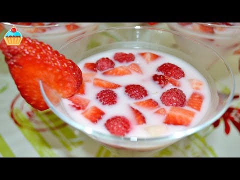 Видео: Ну, оОчень вкусный Десерт - Йогуртовое Желе с Ягодами!