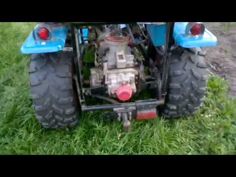 Видео: Самодельный минитрактор из мотоблока. Обзор конструкции.