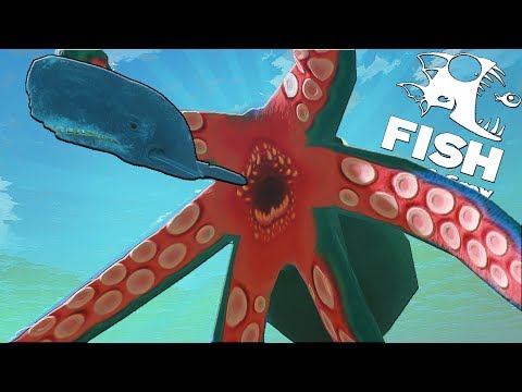 Видео: ПРОХОЖДЕНИЕ ЗА ГИГАНТСКОГО ОСЬМИНОГА | Feed and Grow Fish