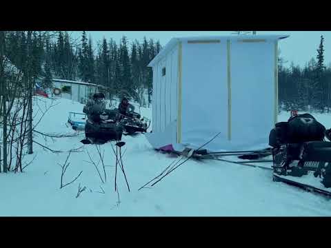 Видео: Большая рыбалка на хариуса зимой г.Норильск Испытания рыбомобиля.