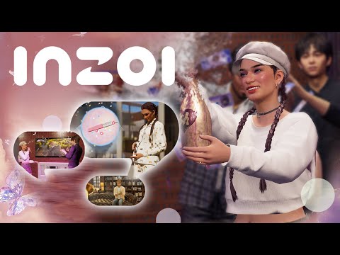 Видео: Играем в inZOI: Вечеринки и беременность #4