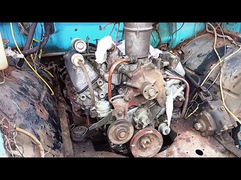 Видео: ГАЗ 3307.  Поставил новый движок.