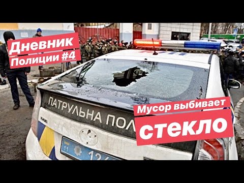 Видео: Дневник Полиции №4 мусор выбивает Стекло, упаковали за «синьку»