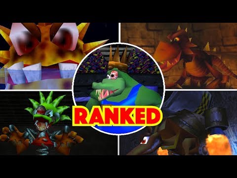 Видео: Рейтинговые битвы с боссами в Donkey Kong 64