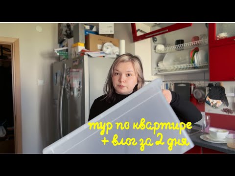 Видео: Покупки, еда и ТУР ПО КВАРТИРЕ!!!