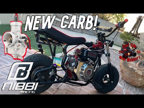 Видео: Установка нового карбюратора Nibbi Racing! Минибайк Predator 212!