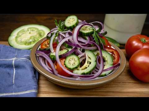 Видео: Самый вкусный салат с фасолью за 5 минут!