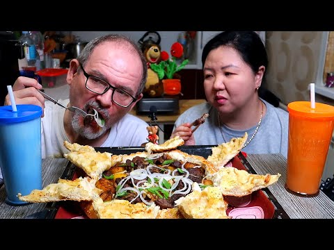 Видео: Мукбанг Пиде Кебаб / Mukbang Pide Kebab