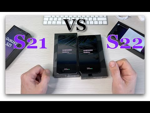 Видео: Samsung Galaxy S21 vs S22. Сравнение двух галактик.