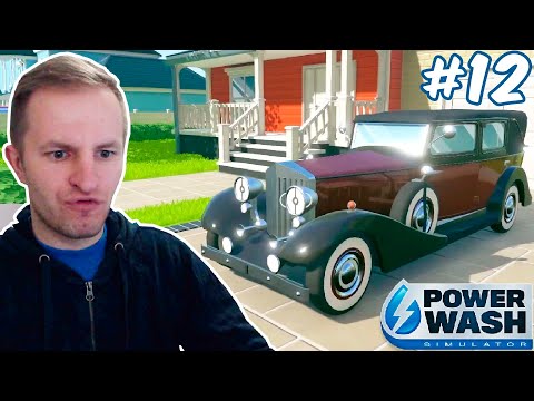 Видео: Ниламоп отмыл ретро автомобиль + заглянул на скейт-парк | Power Wash Simulator #12
