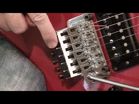 Видео: Настройте Floyd Rose за 60 секунд