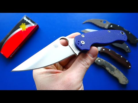 Видео: Умопомрачительный рез! Spyderco Paramilitary 2 S110V