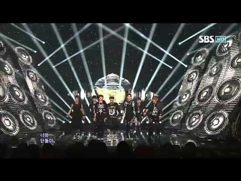 Видео: BTOB [WOW] @SBS Inkigayo Популярная песня 20120923