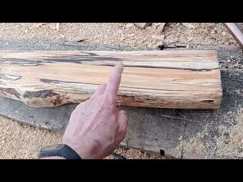 Видео: Шпальтирование дуба не получилось...