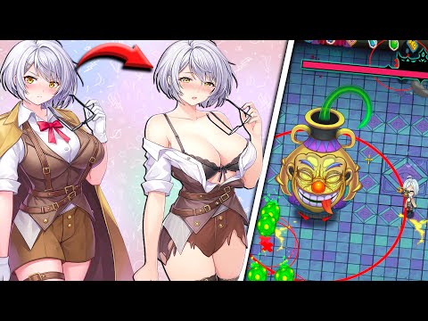Видео: Twin-Stick Roguelike с механикой видимых повреждений по мере прохождения!