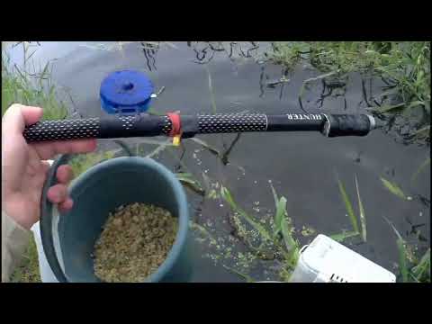 Видео: Крупный речной карась на боковой кивок. И ловля на макушатник-бутылку.