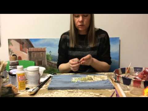 Видео: Мастер-класс «Декупаж на холсте»